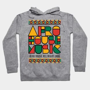 AFRO HOUSE  - Cultured Font (Black) Hoodie